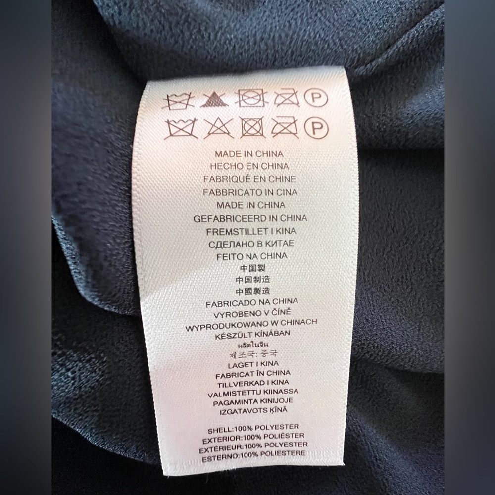 Michael Kors navy pleated maxi dress size small - Picture 12 of 14